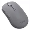 Lenovo Yoga GY51S61919 rato sem fios silencioso, Bluetooth, ótico 4000 DPI, 8 botões, ambidestro, cinzento Luna