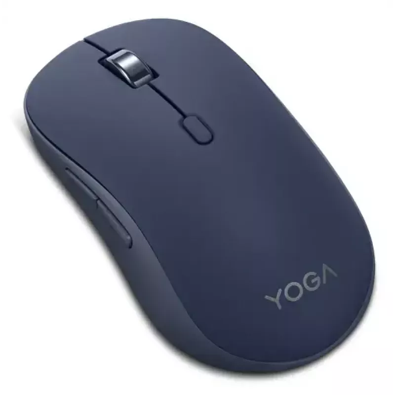Rato ótico sem fios ambidestro Bluetooth Lenovo Yoga – 4000 DPI, 8 botões, azul