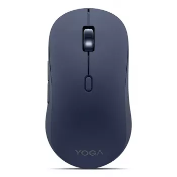 Rato ótico sem fios ambidestro Bluetooth Lenovo Yoga – 4000 DPI, 8 botões, azul
