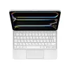 Teclado Apple Magic QWERTY russo branco com trackpad para iPad Pro 11 polegadas