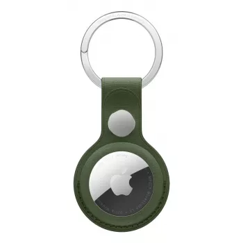 Argola Apple AirTag FineWoven para chaves verde musgo
