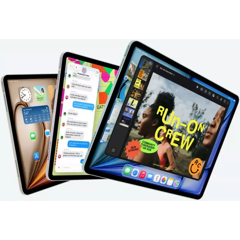 Tablet Apple iPad Air M4 33 cm (13 polegadas) — 512 GB, 12 GB RAM, Wi‑Fi 7, azul, iPadOS 26