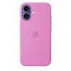 Capa de silicone com MagSafe para Apple iPhone 17 — lavanda, forro de microfibra, compatível com 6,3 polegadas