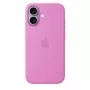 Capa de silicone com MagSafe para Apple iPhone 17 — lavanda, forro de microfibra, compatível com 6,3 polegadas