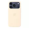 Capa de silicone com MagSafe para Apple iPhone 17 Pro – baunilha, compatível com ecrã de 16 cm (6,3 polegadas)