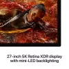 Monitor Apple Studio Display XDR — 27 polegadas 5K (5120×2880), LED, vidro nano-texturizado, suporte ajustável em inclinação e altura, prateado