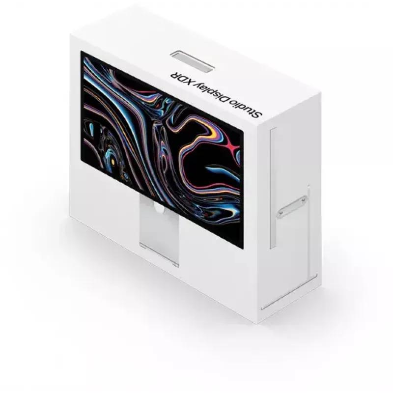 Monitor Apple Studio Display XDR — 27 polegadas 5K (5120×2880), LED, vidro nano-texturizado, suporte ajustável em inclinação e altura, prateado