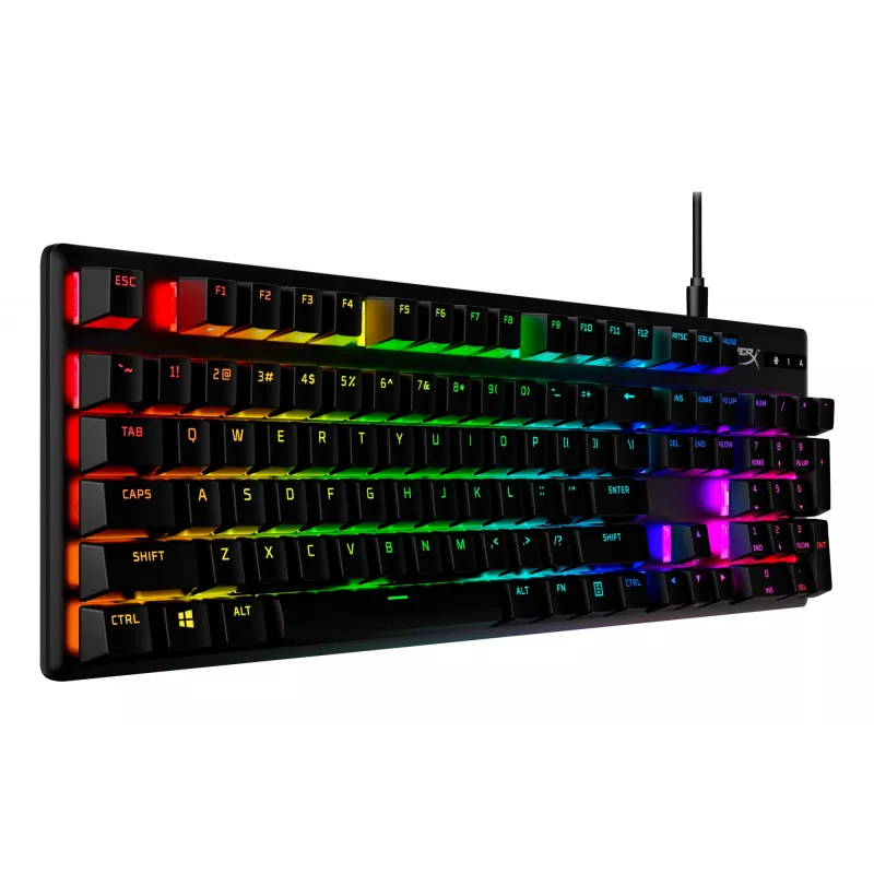 HyperX Alloy Origins PBT HX Blue – Teclado mecânico para gaming