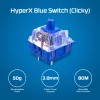 HyperX Alloy Origins PBT HX Blue – Teclado mecânico para gaming