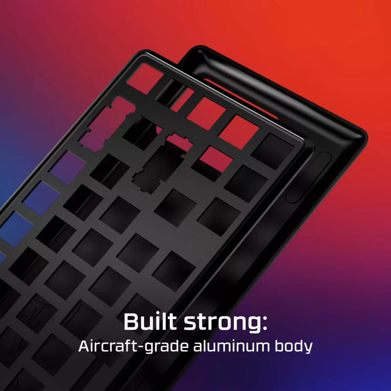 HyperX Alloy Origins Core PBT HX Aqua – Teclado mecânico para gaming