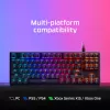 HyperX Alloy Origins Core PBT HX Aqua – Teclado mecânico para gaming