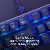 HyperX Alloy Origins Core PBT HX Aqua – Teclado mecânico para gaming