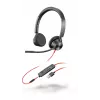 Auscultador HP Poly Poly Blackwire 3325 USB-A, com fios, escritório/call center, 130 g, Auscultador, preto