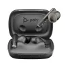 HP Poly Voyager Free 60 UC M Carbon preto auriculares +BT700 adaptador USB-C +Basic Charge Case