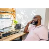 Telefone empresarial HP Poly CCX 505 para Microsoft Teams e compatível com PoE