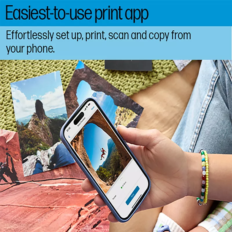 Impressora multifunções a cores sem fio HP ENVY 6122e, Instant Ink; impressão de fotografias
