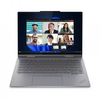 Lenovo ThinkPad X1 2-in-1 Gen 9 Intel Core Ultra 7 155U híbrido (2-in-1) 35,6 cm (14 polegadas) ecrã tátil WUXGA 16 GB LPDDR5x-SDRAM 512 GB SSD Wi-Fi 6E (802.11ax) Windows 11 Pro alemão cinzento
