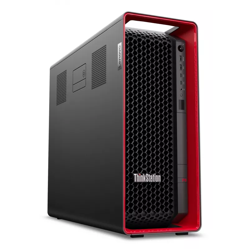 Estação de trabalho torre Lenovo ThinkStation P8 AMD Ryzen Threadripper PRO 7945WX 64 GB DDR5-SDRAM 1 TB SSD Windows 11 Pro preto