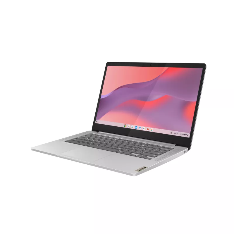 Portátil Lenovo IdeaPad Slim 3 Chrome 14M868 MediaTek Kompanio 520 Chromebook 35,6 cm (14 polegadas) Full HD 4 GB LPDDR4x-SDRAM 128 GB eMMC Wi-Fi 6 (802.11ax) ChromeOS alemão cinzento
