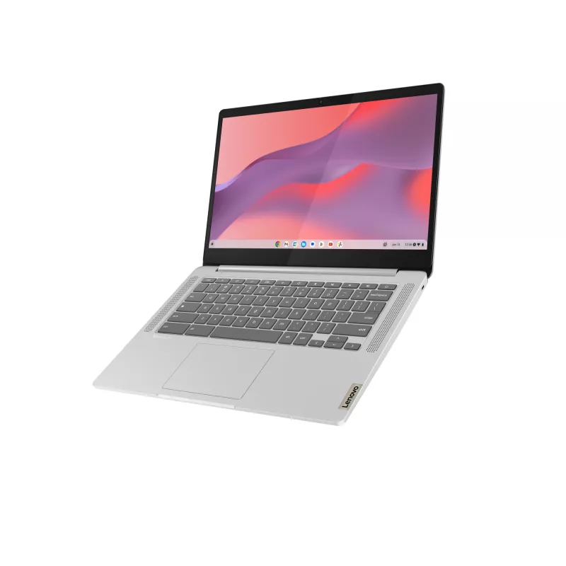 Portátil Lenovo IdeaPad Slim 3 Chrome 14M868 MediaTek Kompanio 520 Chromebook 35,6 cm (14 polegadas) Full HD 4 GB LPDDR4x-SDRAM 128 GB eMMC Wi-Fi 6 (802.11ax) ChromeOS alemão cinzento