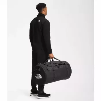 Saco de viagem The North Face Base Camp Duffel L 95 L preto