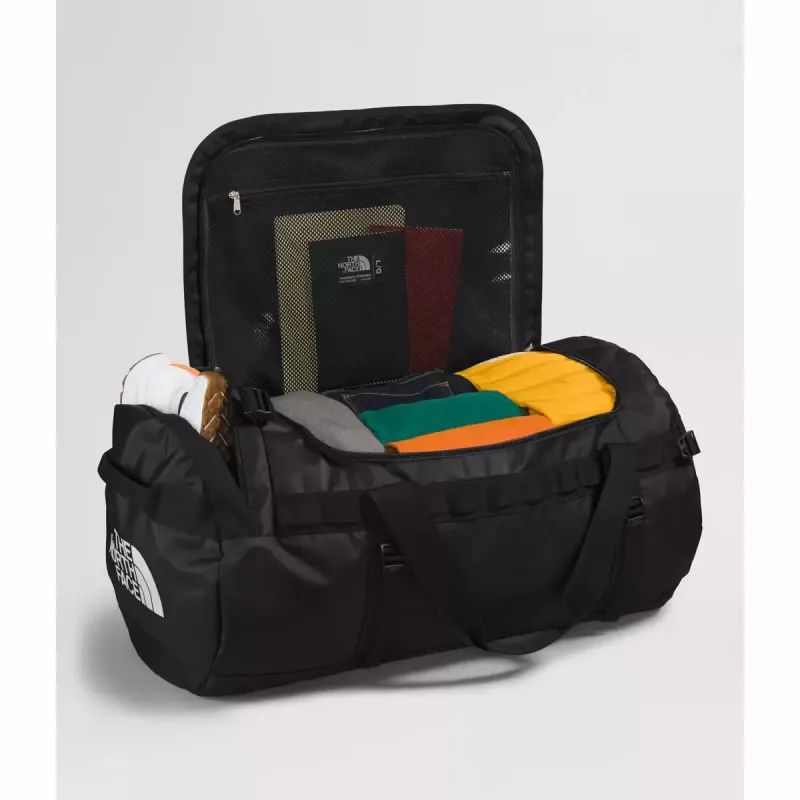 Saco de viagem The North Face Base Camp Duffel L 95 L preto