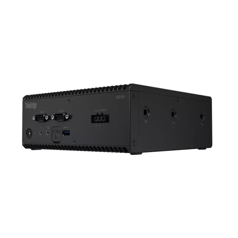 Lenovo ThinkEdge SE50 Intel® Core™ i5 i5-8365UE 16 GB DDR4-SDRAM 512 GB SSD Windows 11 IoT Enterprise Mini-PC preto