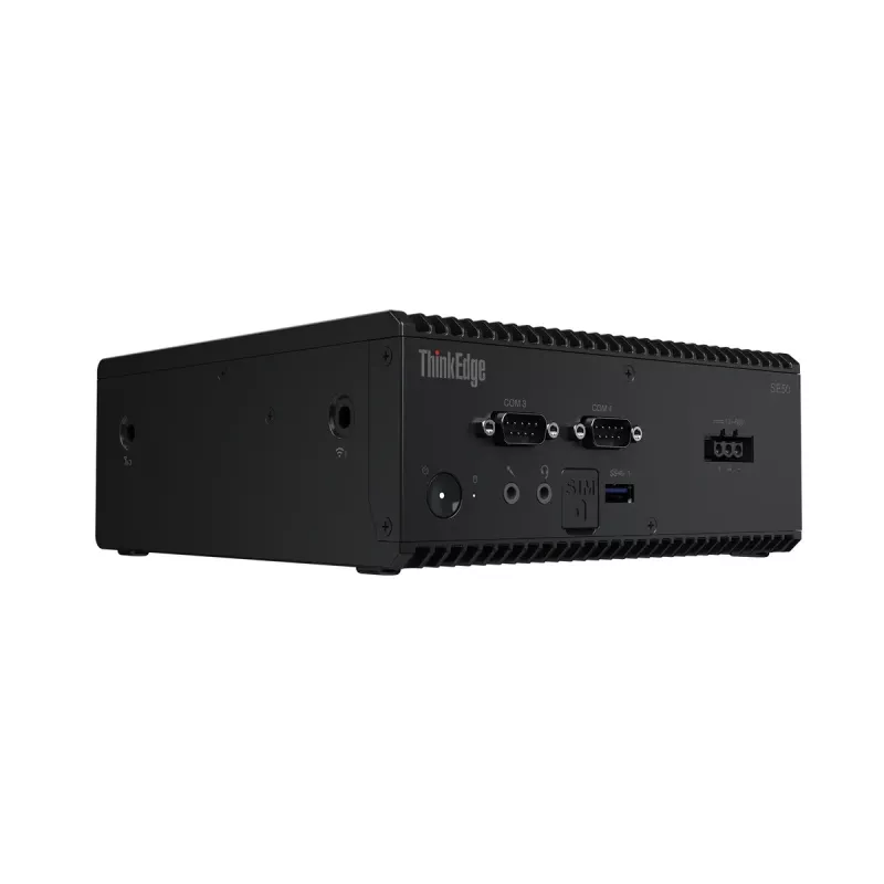 Lenovo ThinkEdge SE50 Intel® Core™ i5 i5-8365UE 16 GB DDR4-SDRAM 512 GB SSD Windows 11 IoT Enterprise Mini-PC preto