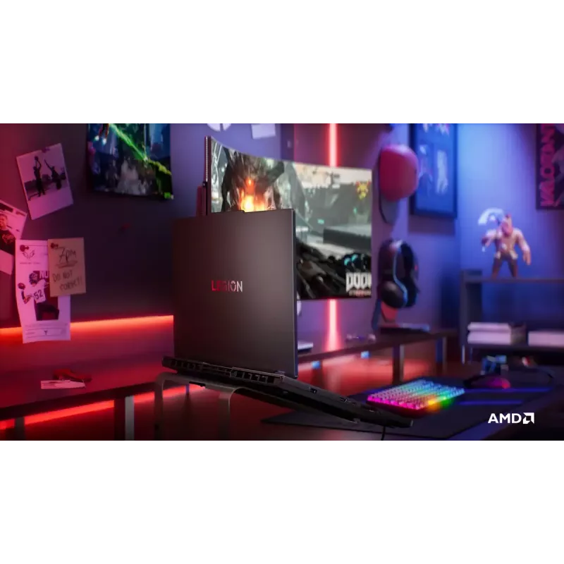 Portátil Lenovo Legion Pro 5 16 WQXGA – AMD Ryzen 9 9955HX, 32GB RAM, 1TB SSD, NVIDIA RTX 5070 8GB, Windows 11 Home