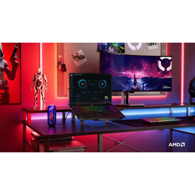 Portátil Lenovo Legion Pro 5 16 WQXGA – AMD Ryzen 9 9955HX, 32GB RAM, 1TB SSD, NVIDIA RTX 5070 8GB, Windows 11 Home