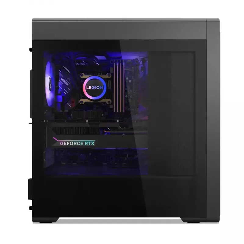 PC Torre Lenovo Legion T7 34IAS10 – Intel Core Ultra 7 265KF 20 núcleos, 64 GB DDR5, 2 TB PCIe 4.0 SSD, NVIDIA GeForce RTX 5070 Ti, Storm cinzento