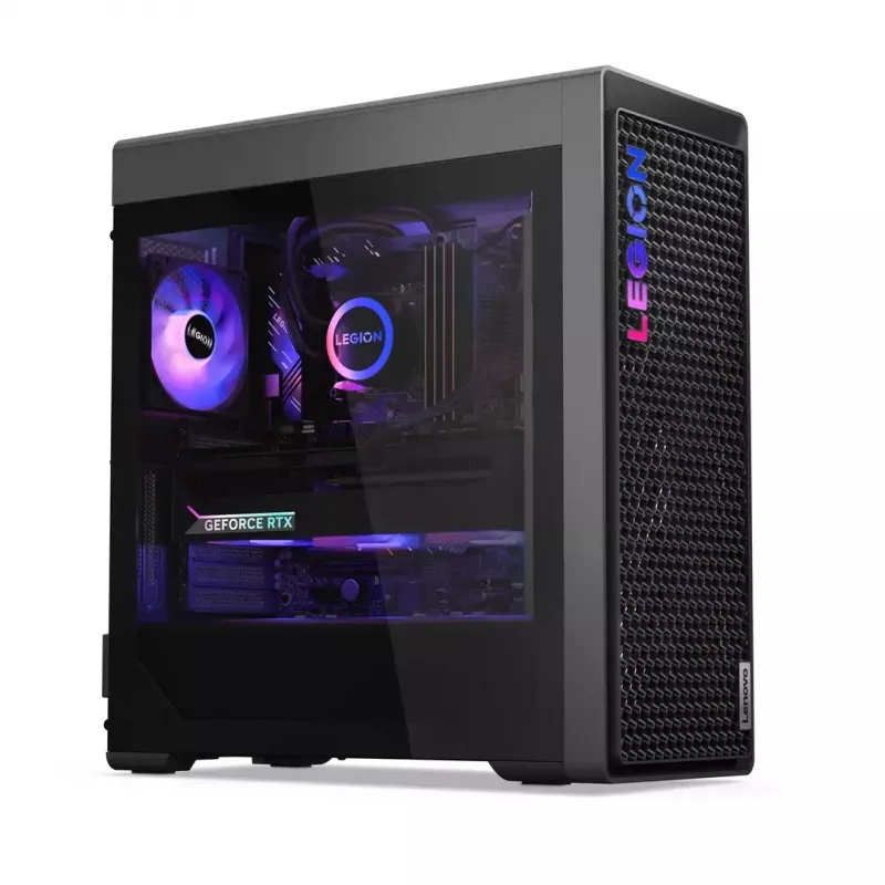 PC Torre Lenovo Legion T7 34IAS10 – Intel Core Ultra 7 265KF 20 núcleos, 64 GB DDR5, 2 TB PCIe 4.0 SSD, NVIDIA GeForce RTX 5070 Ti, Storm cinzento