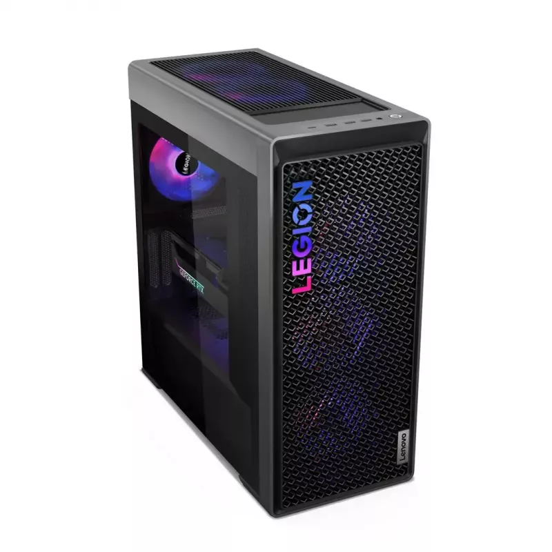 PC Torre Lenovo Legion T7 34IAS10 – Intel Core Ultra 7 265KF 20 núcleos, 64 GB DDR5, 2 TB PCIe 4.0 SSD, NVIDIA GeForce RTX 5070 Ti, Storm cinzento