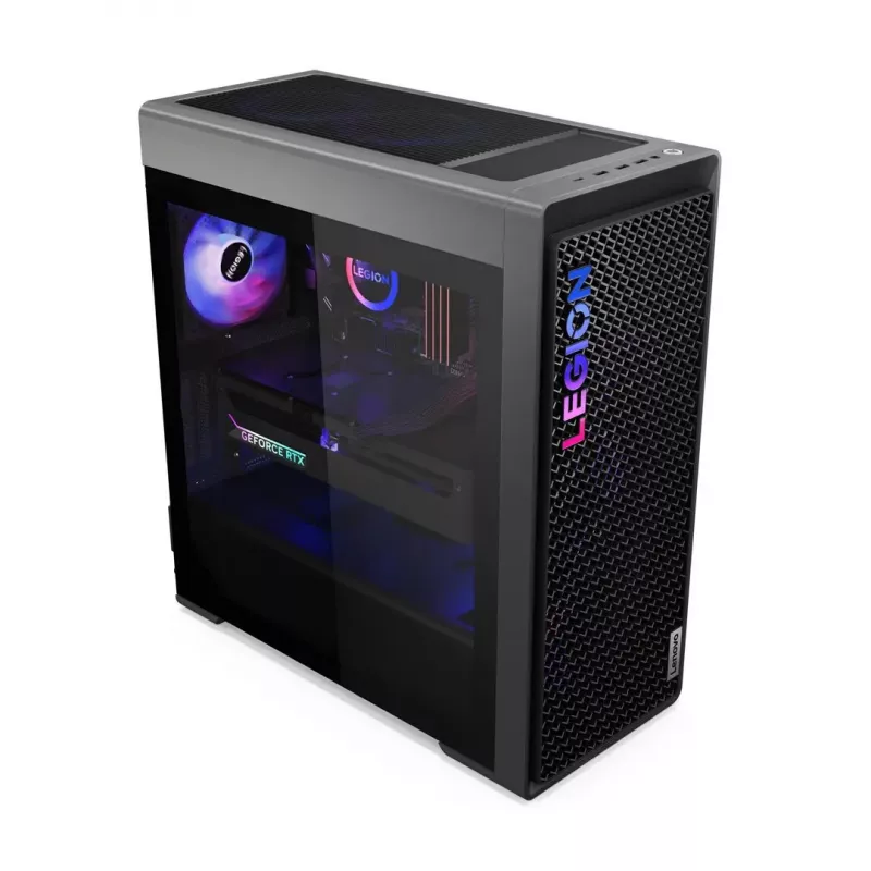 PC Torre Lenovo Legion T7 34IAS10 – Intel Core Ultra 7 265KF 20 núcleos, 64 GB DDR5, 2 TB PCIe 4.0 SSD, NVIDIA GeForce RTX 5070 Ti, Storm cinzento