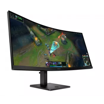 Monitor de computador HP OMEN LCD 34c G2 curvo VA 34 86,4 cm WQHD 3440x1440 1ms 185 Hz 400 nits 2xHDMI DP VESA 86,4 cm (34