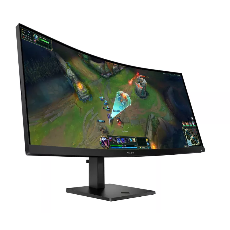 Monitor de computador HP OMEN LCD 34c G2 curvo VA 34 86,4 cm WQHD 3440x1440 1ms 185 Hz 400 nits 2xHDMI DP VESA 86,4 cm (34