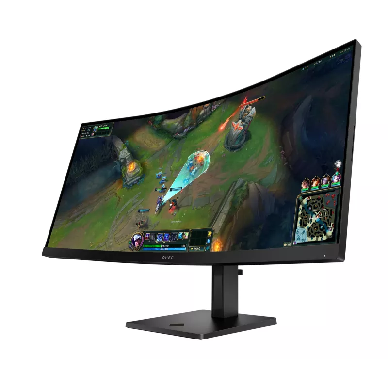 Monitor de computador HP OMEN LCD 34c G2 curvo VA 34 86,4 cm WQHD 3440x1440 1ms 185 Hz 400 nits 2xHDMI DP VESA 86,4 cm (34
