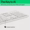 Conjunto de rato e teclado com fios HP 225, tamanho completo (100 %), com fios, USB, branco, rato incluído