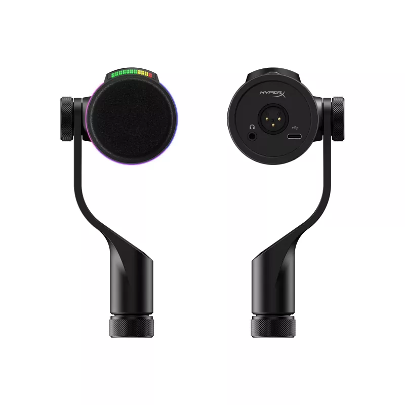 HyperX FlipCast – Microfone dinâmico USB/XLR (preto), Microfone dinâmico, -10 dB, 20 - 20000 Hz, 0,05 %, 1 Ω, 192 kHz
