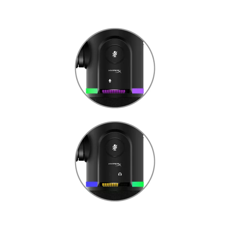 HyperX FlipCast – Microfone dinâmico USB/XLR (preto), Microfone dinâmico, -10 dB, 20 - 20000 Hz, 0,05 %, 1 Ω, 192 kHz