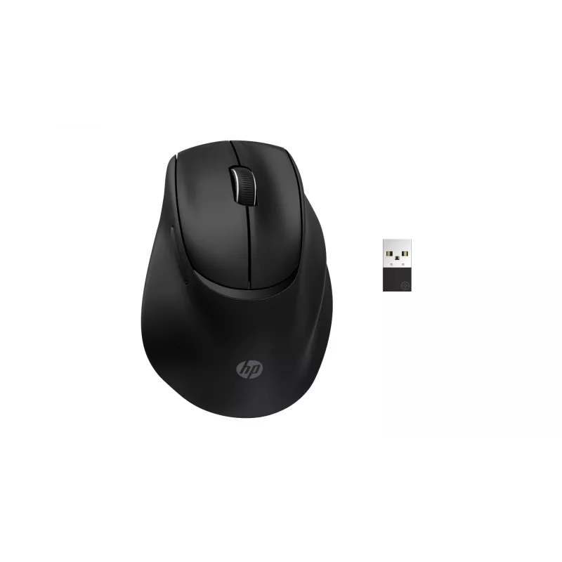 Rato ergonómico inclinável sem fios HP Tilt Ergonomic 725M, preto