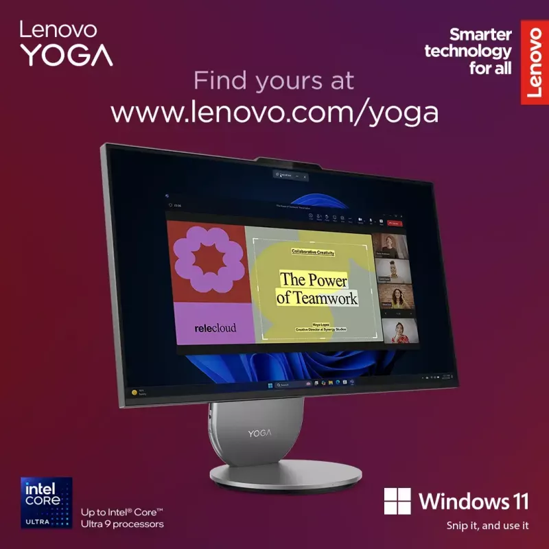 Desktop All-in-One Lenovo Yoga AIO 9 27IAH10 — 27