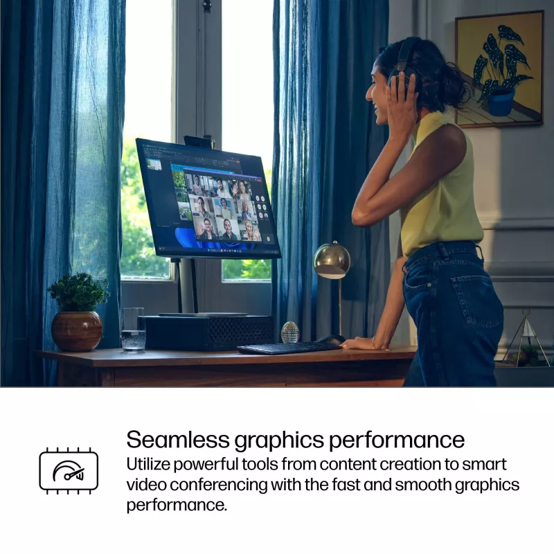 PC HP ProDesk 4 SFF G1i AI — Intel Core Ultra 7 265 (5,3 GHz, 20 núcleos), 16 GB DDR5, 1 TB NVMe SSD, Windows 11 Pro, Wi-Fi 6E