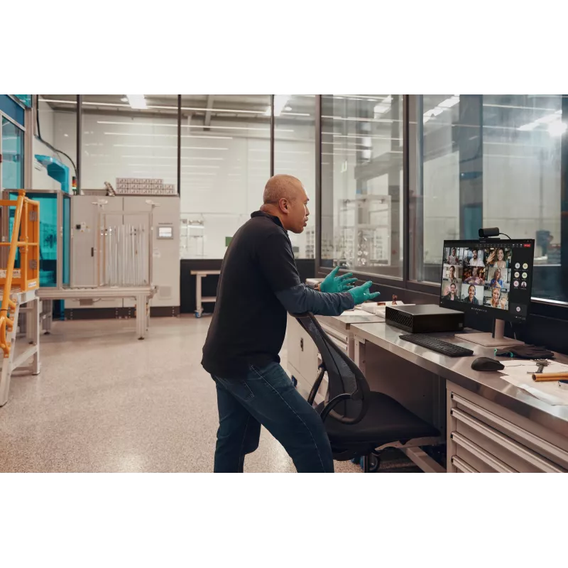 PC HP ProDesk 4 SFF G1i AI — Intel Core Ultra 7 265 (5,3 GHz, 20 núcleos), 16 GB DDR5, 1 TB NVMe SSD, Windows 11 Pro, Wi-Fi 6E
