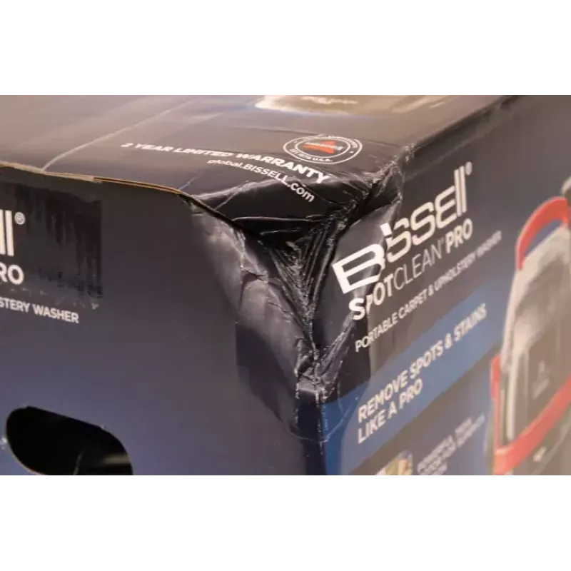 Limpador de manchas Bissell SpotClean Pro (EMBALAGEM DANIFICADA, APARELHO DE DEMONSTRAÇÃO, FRASCO DE LÍQUIDO EM FALTA)