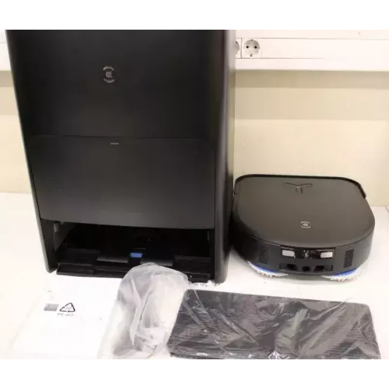 Aspirador robô Ecovacs DEEBOT X5 OMNI (EMBALAGEM DANIFICADA, USADO, SUJO, RISCOS).