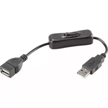 Cabo USB Renkforce RF-3322982 0,25 m USB A preto