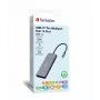 Verbatim CMH-14 USB Type-C 5000 Mbit/s prateado