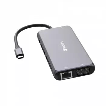 Verbatim CMH-14 USB Type-C 5000 Mbit/s prateado