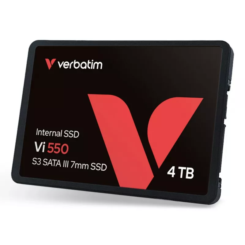 Verbatim Vi550 S3 SSD 4TB, 4 TB, 2,5 polegadas, 510 MB/s, 6 Gbit/s